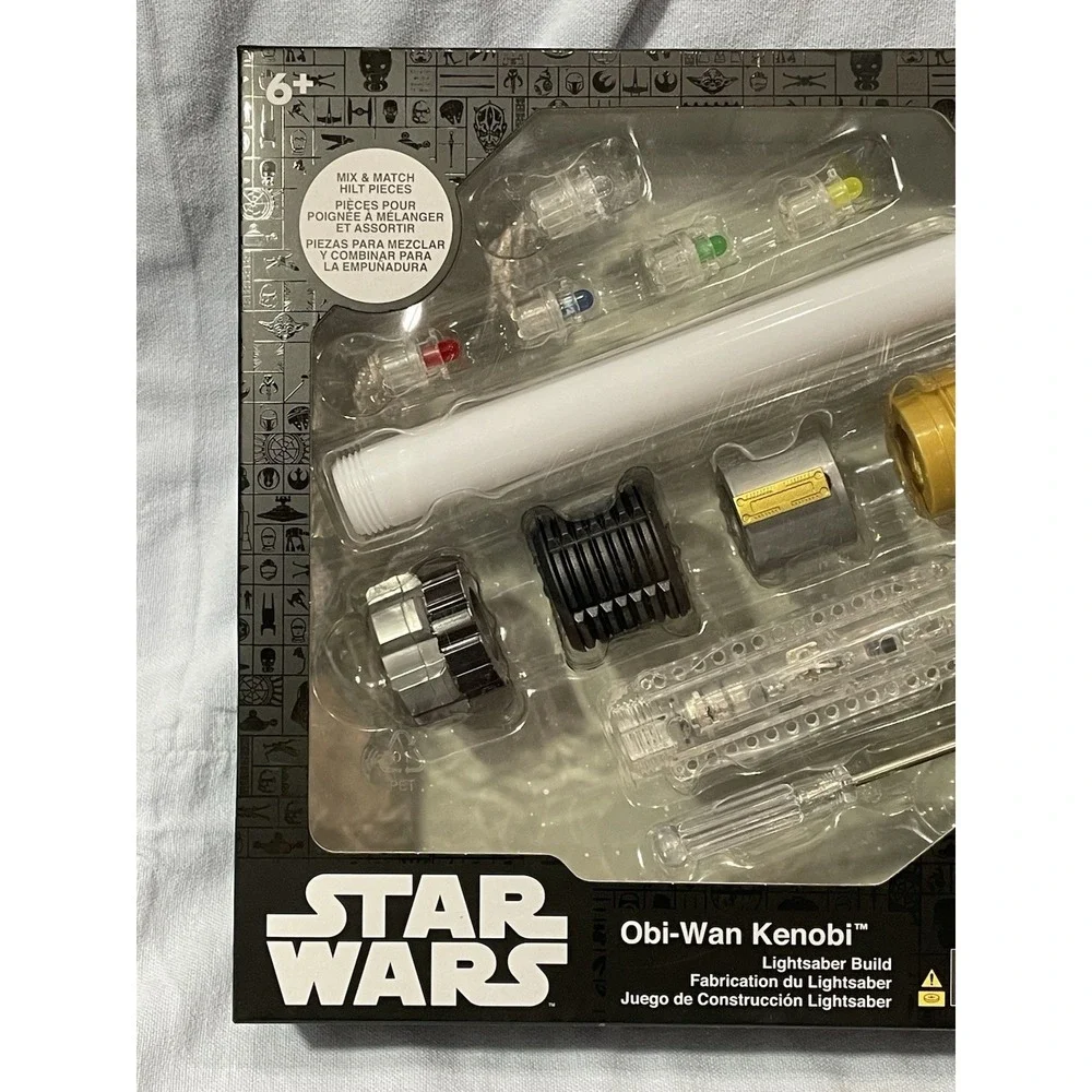 NEW Disney Star Wars Obi-Wan Kenobi LIGHTSABER BUILD Mix & Match Hilt‎ 5 Colors